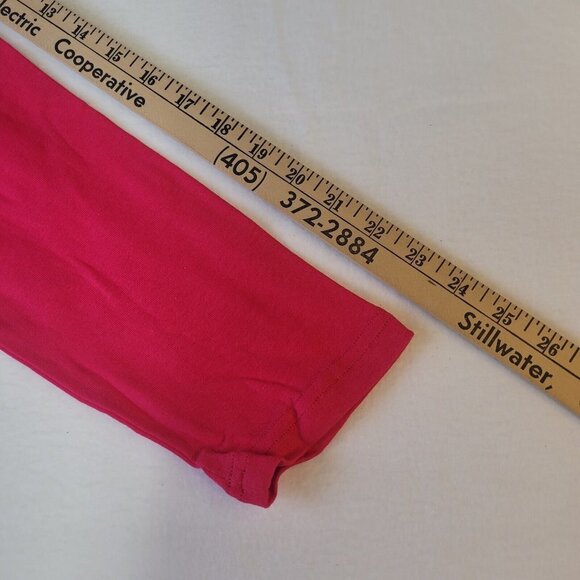 On Stage Women's Pink Stars Pajama Short Set Size Large New NWT - Picture 6 of 9